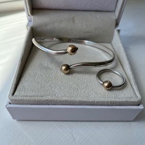 Cape Cod Bypass bracelet and ring